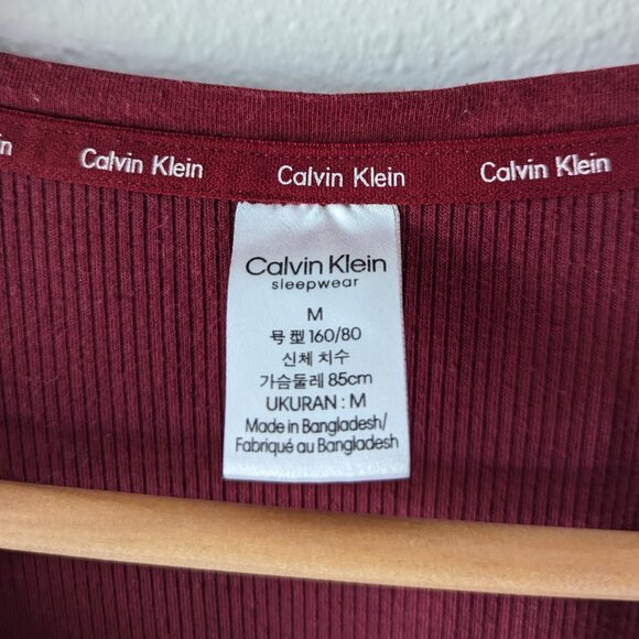 Calvin Klein Women’s Pajama Set in Red & White Size M - Picture 7 of 7